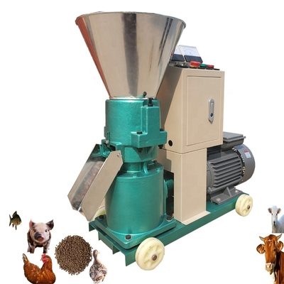 Wholesale animal feed 150-200kg per hour animal feed pellet machine for household
