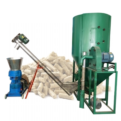 1000kg/h poultry farm poultry feed processing equipment animal feed processing machine rabbit sheep chicken animal feed pellet machine