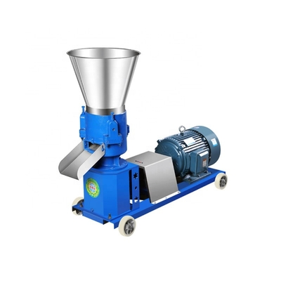 Feed Pellet Making Factory Supply 100kg/h Flat Die 3 KW Chicken Feed Pellet Making Machine
