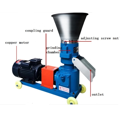 factory chicken livestock goat feed pellets making mini poultry feed pellet production small animal feed mill machine