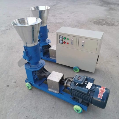 Chicken Pellet Heater Cylinder Mini Biomass Pellet Machine Poultry Feed Processing Machine