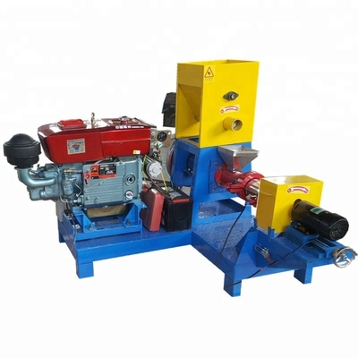 Factory Price Commercial Industrial Floating Dog Diesel Engine Fish Feed Pellet Machine
