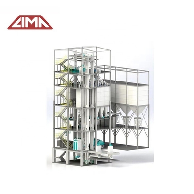 Produce Feed For Poultry Chicken 1-2t/H Small Food Processing Machine Bird Feed Animal Aquaculture Feed Pellet Mixer Processing Line