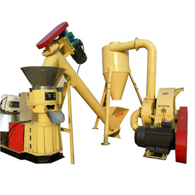 Make wood pellets hot sale 300-500kg/h animal poltry feed plant pellet biomass wood pellet mill